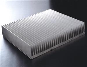 Aluminum shape for radiator